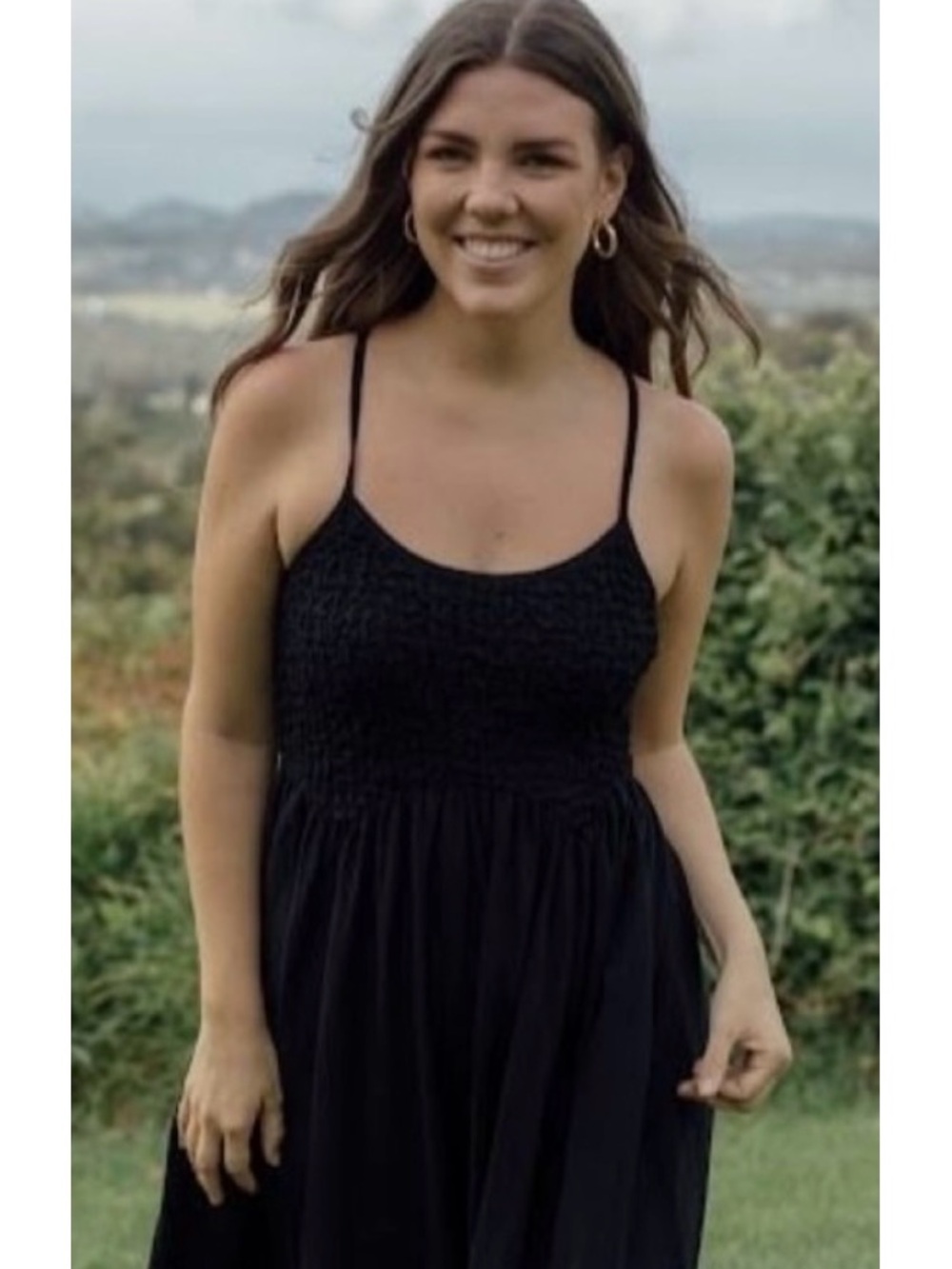 Neuflora Sleeveless Midi Dress Medium Black